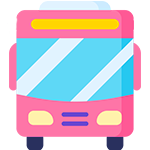 Party bus icon